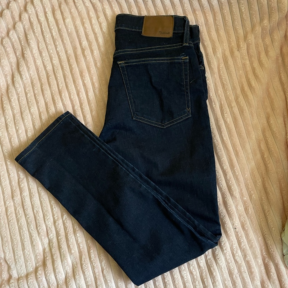 Madewell Skinny Jeans - 32x30 - Dark blue - Resin Wash J9499